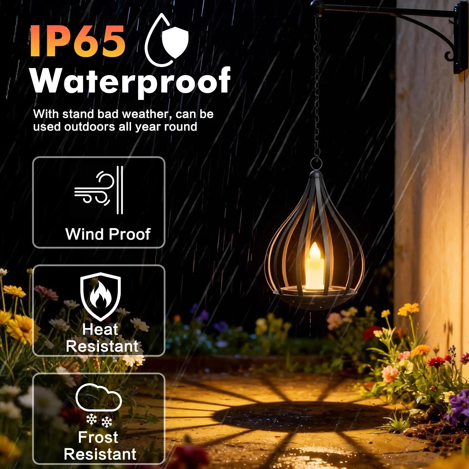 Solar Water Drop Lantern — view 5