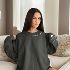 Personalized Mama Sweatshirt And Hoodie With Names On Sleeve — view 19