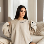 Personalized Mama Sweatshirt And Hoodie With Names On Sleeve — view 10