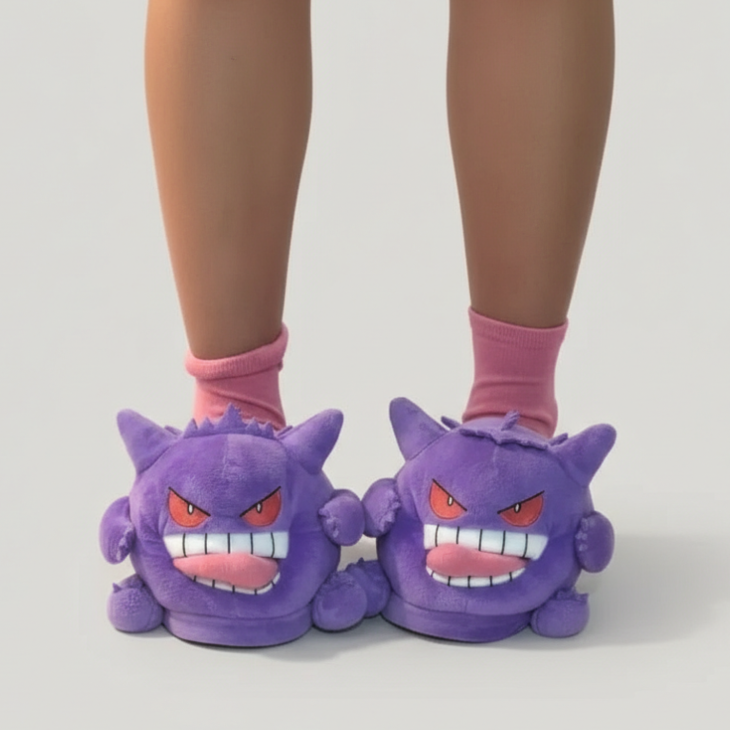 Plush Cartoon Monster Character Slip On Slipper — view 3