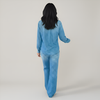 Soft And Stretchy Two Piece Pajama Set For Women — view 2