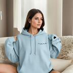 Personalized Mama Sweatshirt And Hoodie With Names On Sleeve — view 29