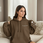 Personalized Mama Sweatshirt And Hoodie With Names On Sleeve — view 30