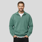 Classic Half Zip Collar Sweatshirt — view 2