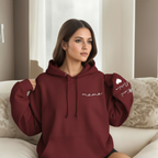 Personalized Mama Sweatshirt And Hoodie With Names On Sleeve — view 27