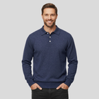 Classic Cashmere Lapel Polo T Shirt — view 10