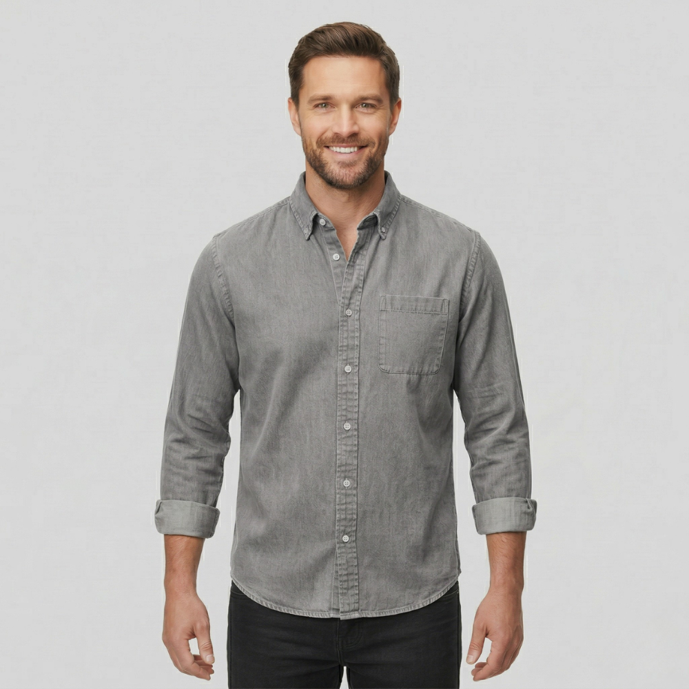 Everyday Long Sleeve Button Down Shirt — view 4
