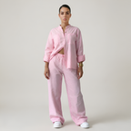 Minimal Button Up Co Ord Set For Women — view 5