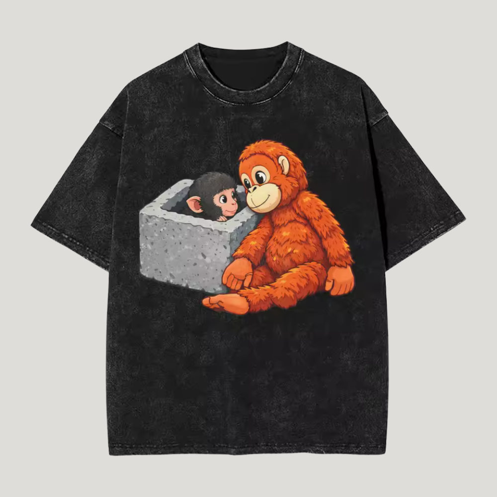 Punch Monkey And Ora Mama T Shirt — view 8