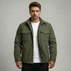 Flannel Plaid Lined Shacket — view 5