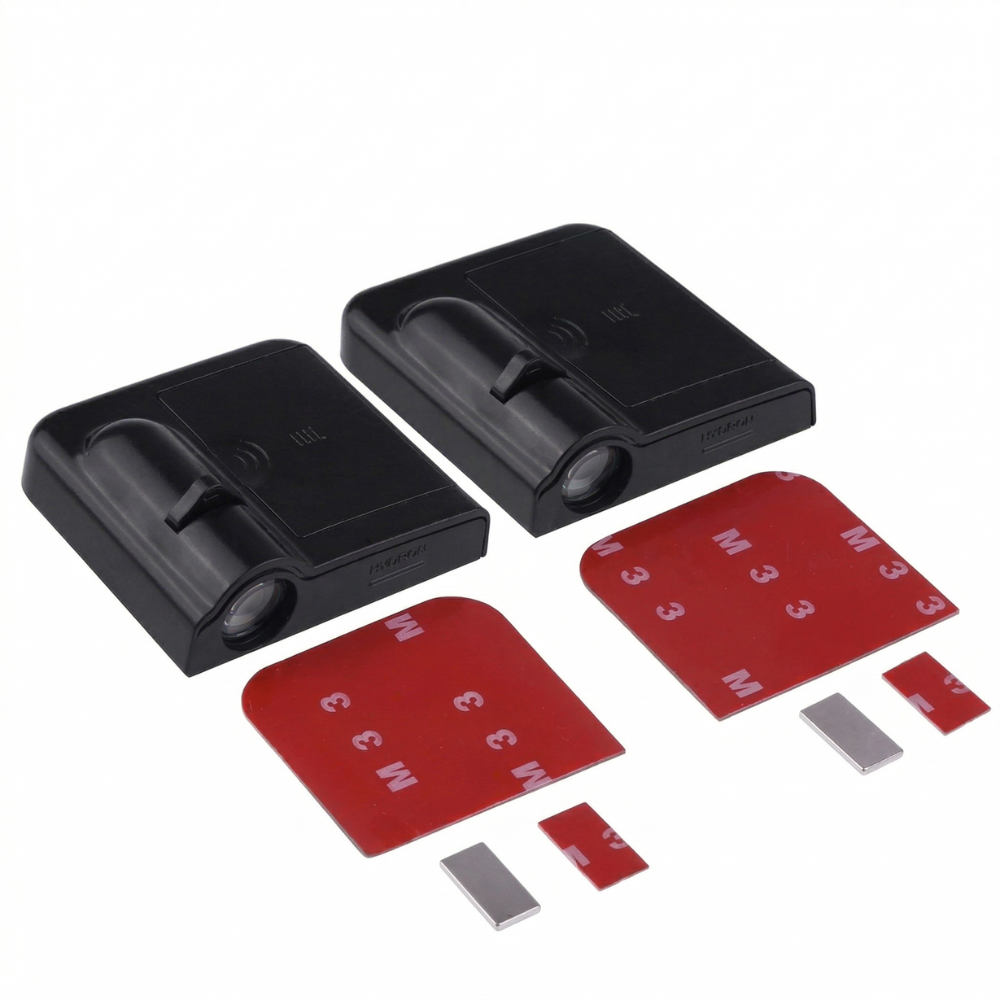 Set Of 2 Chevy Door Light Logo — view 4