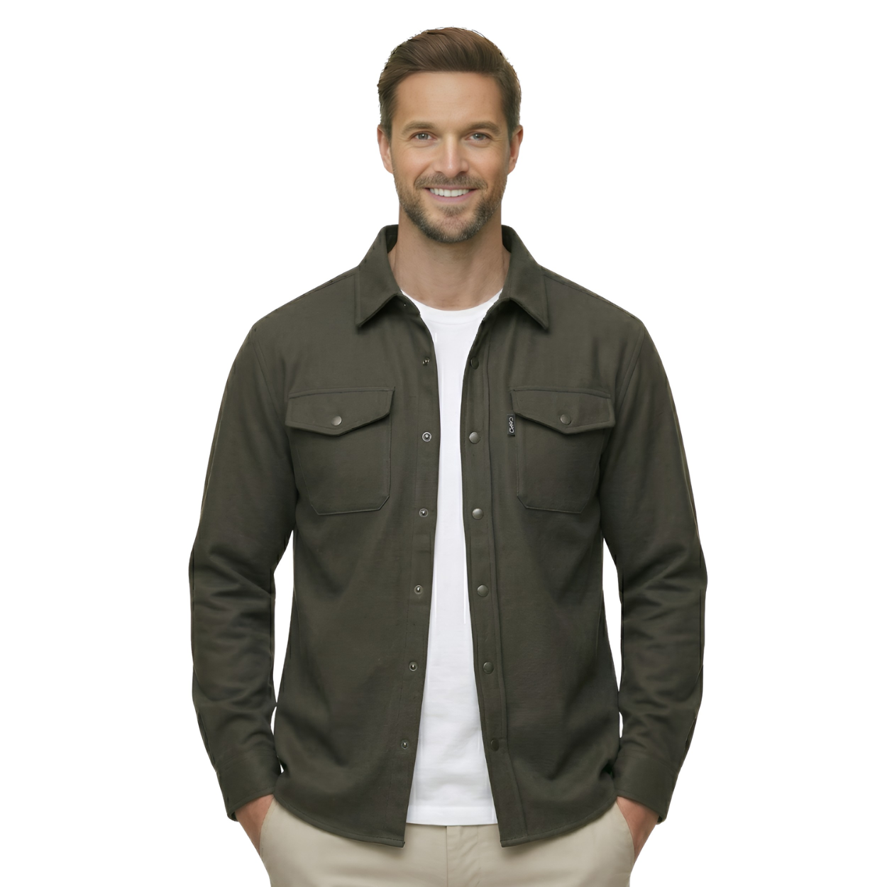 Classic Button Down Jacket — view 2