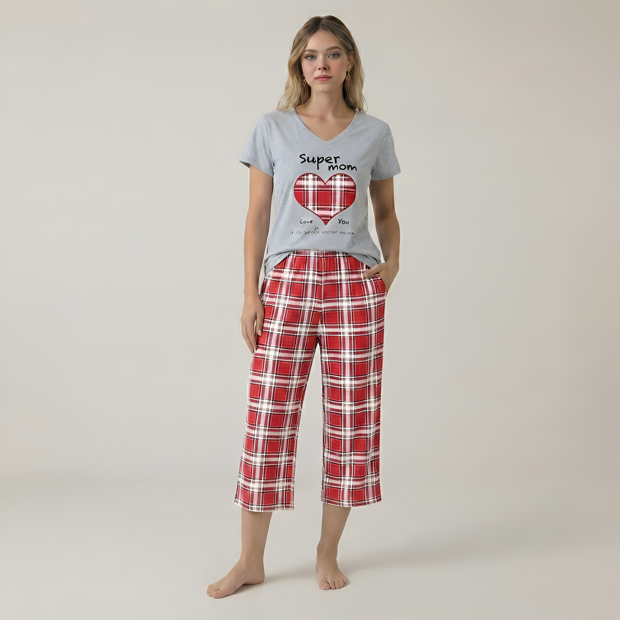 Two Piece Nightwear Pajama Set For Women — view 6