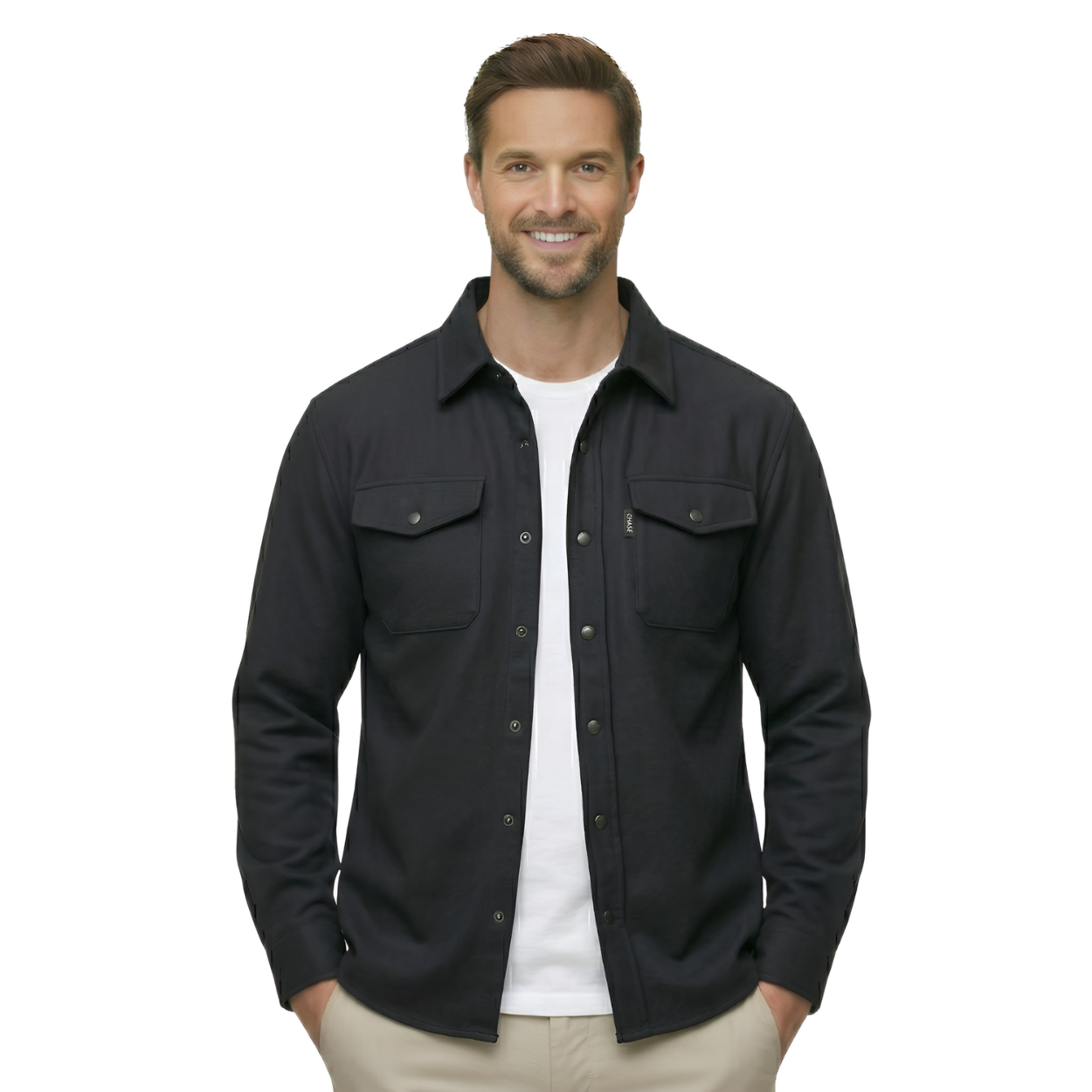 Classic Button Down Jacket — view 3