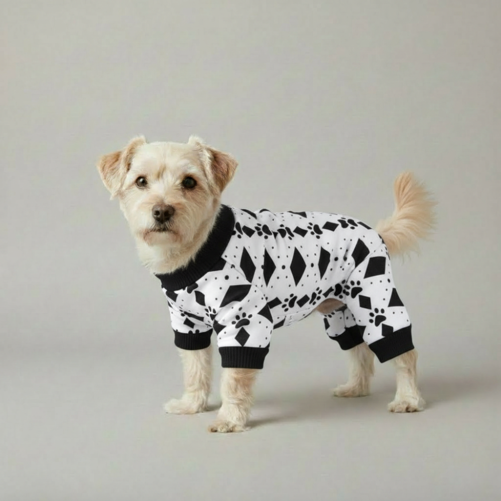 Cozy Style Printed Chihuahua Dog Pajama — view 4