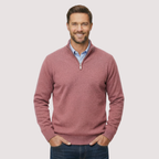 Classic Quarter Zip Pullover Sweater — view 4