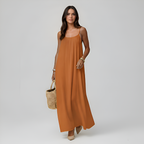 Adjustable Strap Cami Maxi Dress For Women — view 15