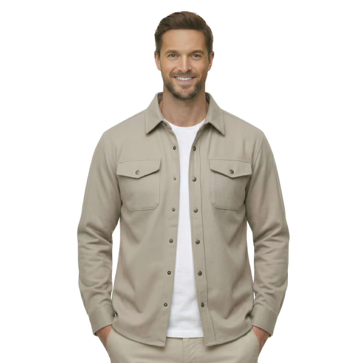 Classic Button Down Jacket — view 6