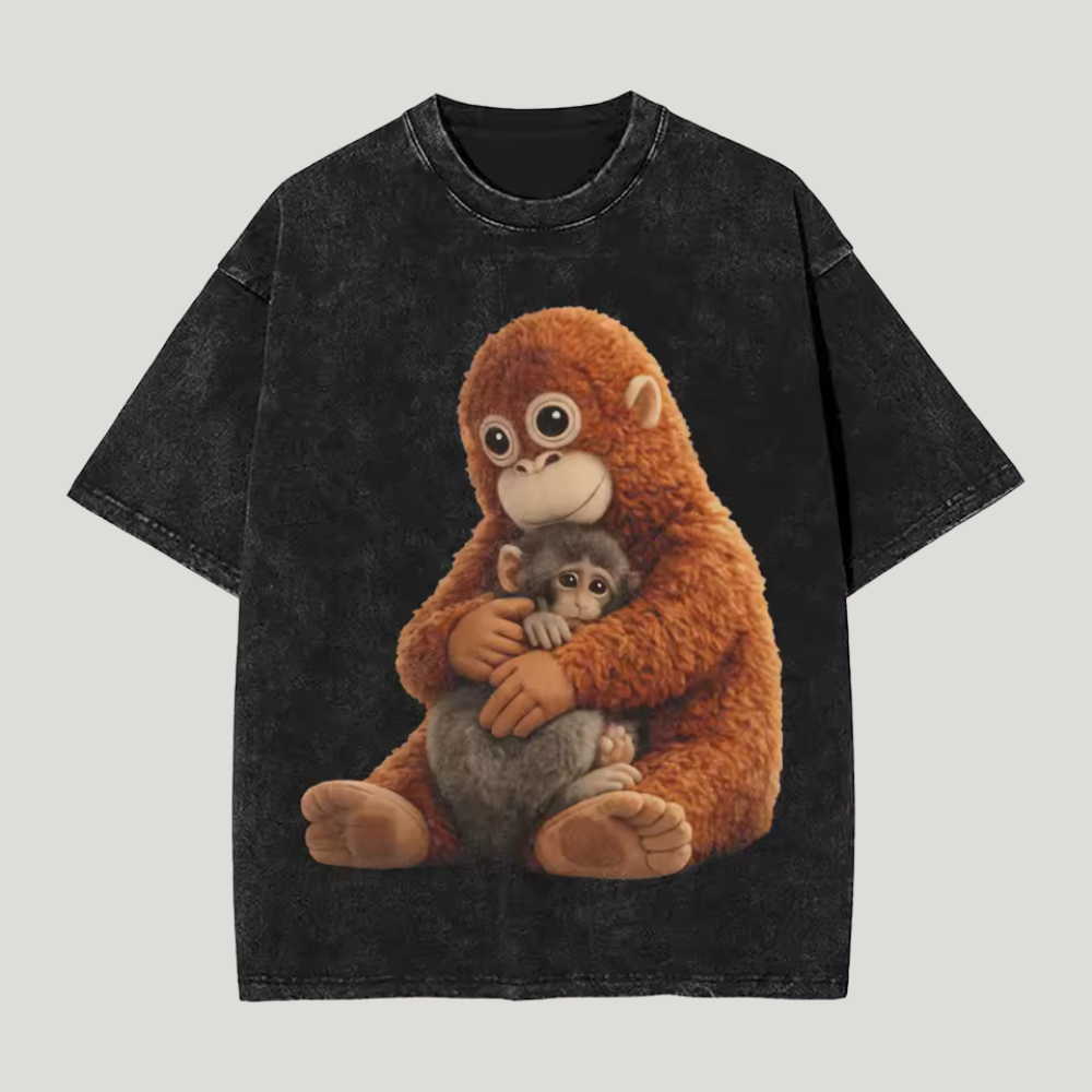 Punch Monkey And Ora Mama T Shirt — view 10