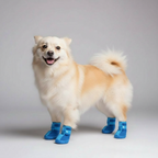 4 Pieces Of Winter Snow Hiking Dog Boots — view 3