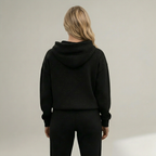 Rhinestone Speckled Pullover Hoodie With Kangaroo Pocket — view 2