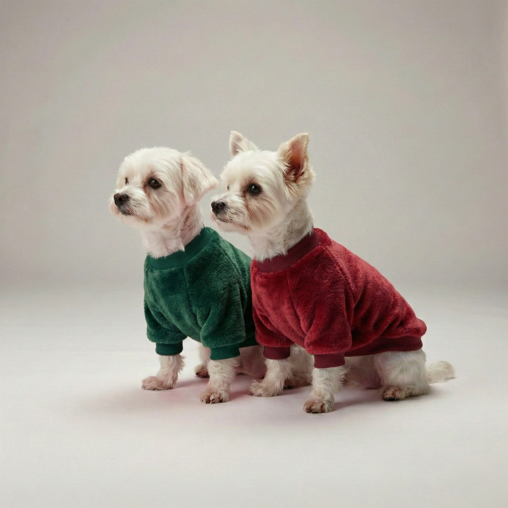 Ultra Soft Warm Fleece Pet Sweater — view 4