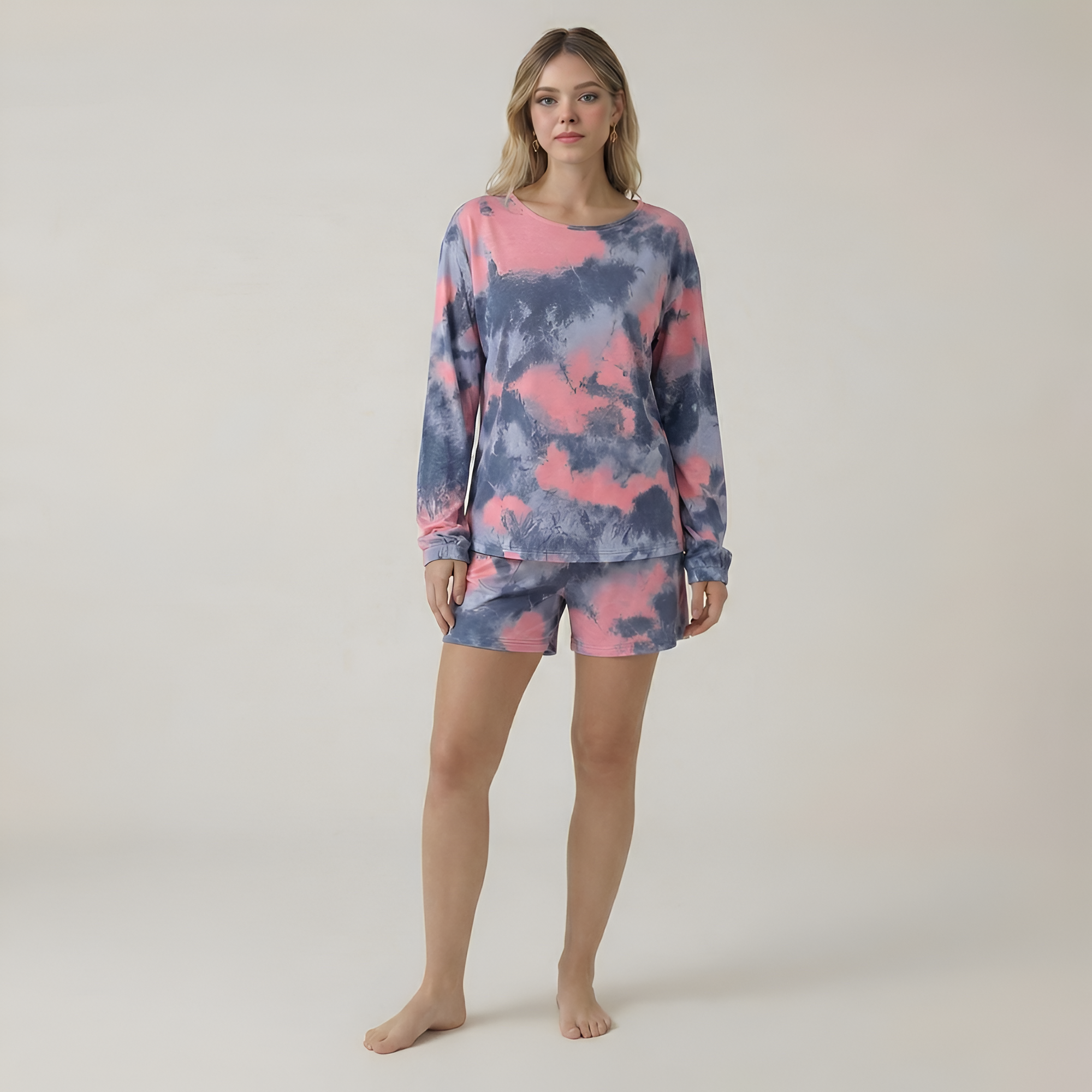 Two Piece Nightwear Pajama Set For Women — view 4