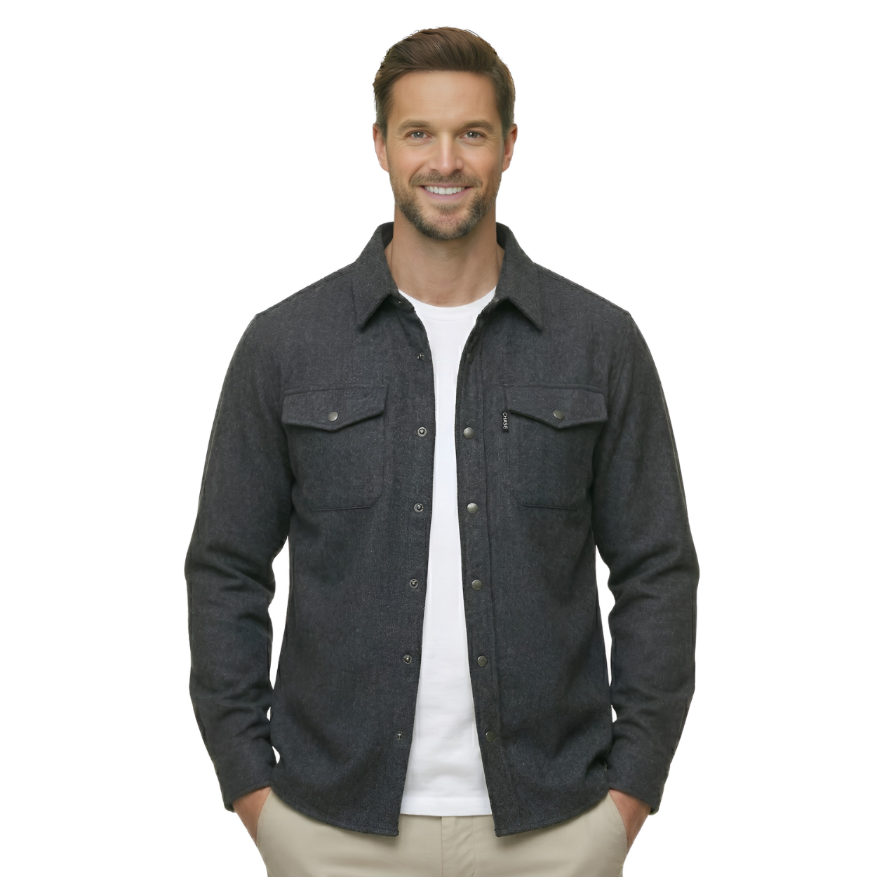 Classic Button Down Jacket — view 4