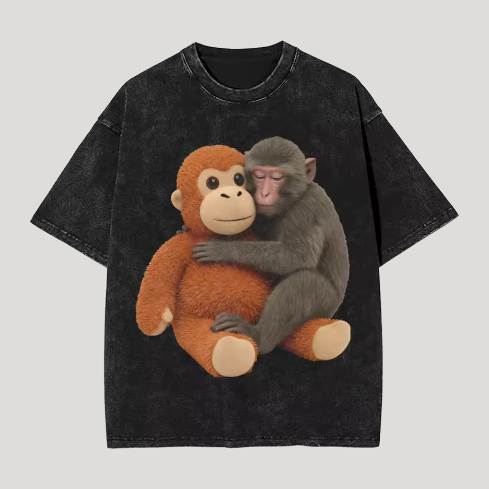 Punch Monkey And Ora Mama T Shirt — view 11