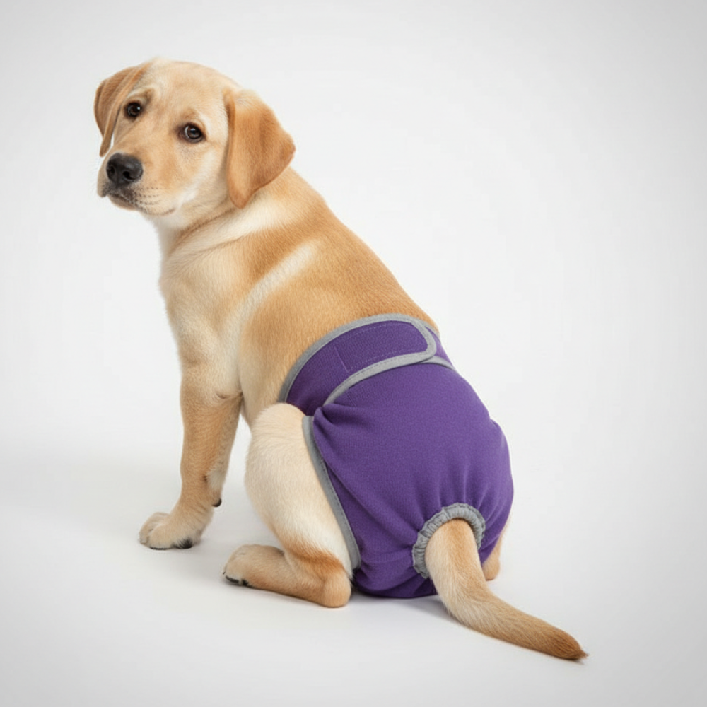 Stretchable Pull On Style Dog Pants — view 2