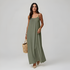 Adjustable Strap Cami Maxi Dress For Women — view 19