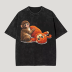 Punch Monkey And Ora Mama T Shirt — view 12