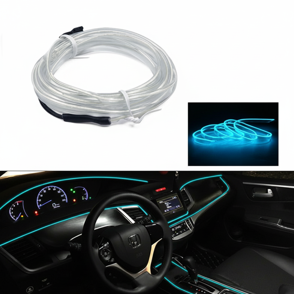 Car Interior Atmosphere Lighting Decoration LED Strip — view 10