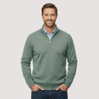 Classic Quarter Zip Pullover Sweater — view 8