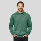 Classic Cashmere Lapel Polo T Shirt — view 5