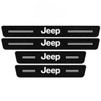 4 Pack Door Sill Protector With Carbon Film Anti Scratch-Car Door Sills | SLIMG:7057174998935414181