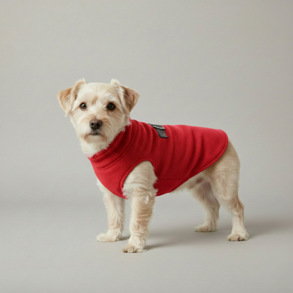 Warm Fleece Dog Vest Sweater — view 4