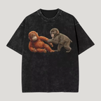 Punch Monkey And Ora Mama T Shirt — view 13
