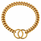 Heavy Duty Stainless Steel Dog Chain With Collar For Dogs | SLIMG:7613576694843057614