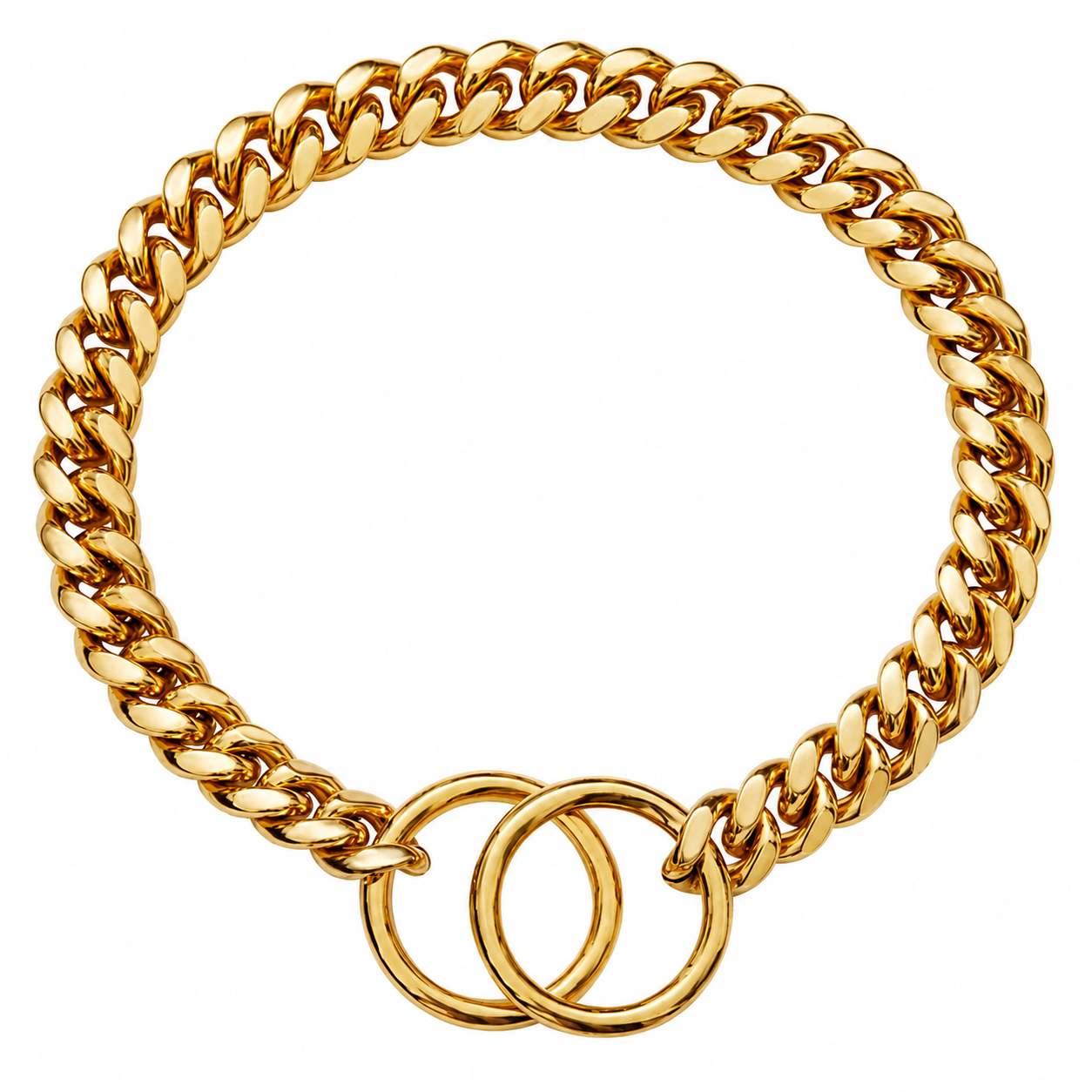 Heavy Duty Stainless Steel Dog Chain With Collar For Dogs | SLIMG:7613576694843057614