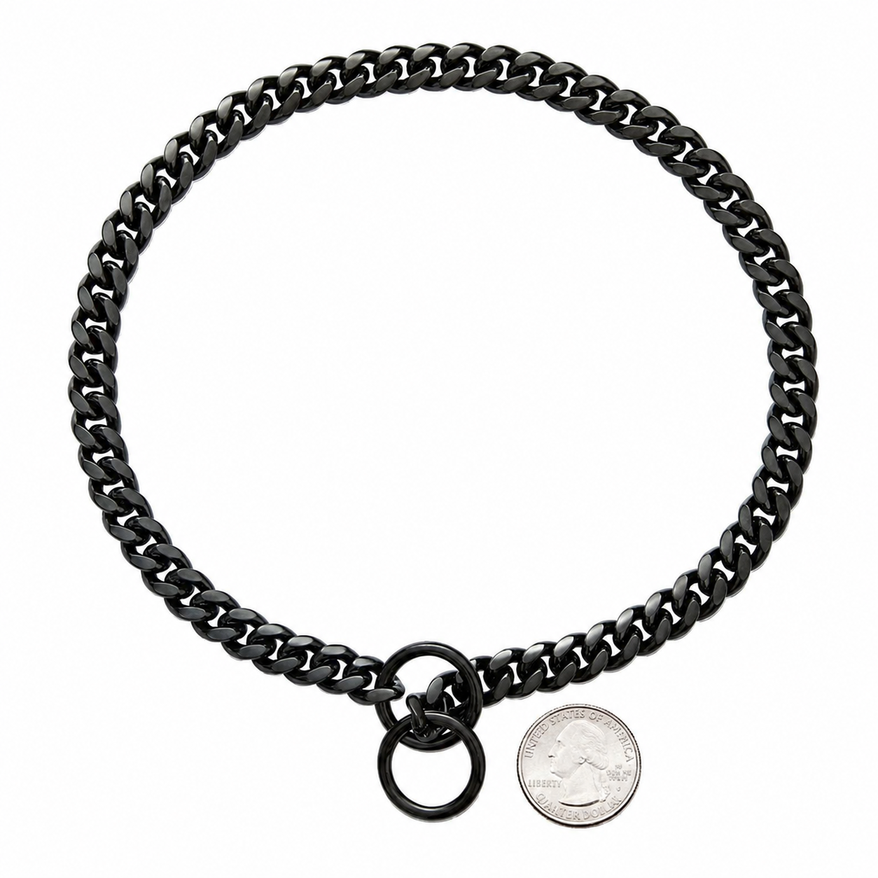 Heavy Duty Stainless Steel Dog Chain With Collar For Dogs | SLIMG:7613576694373294619