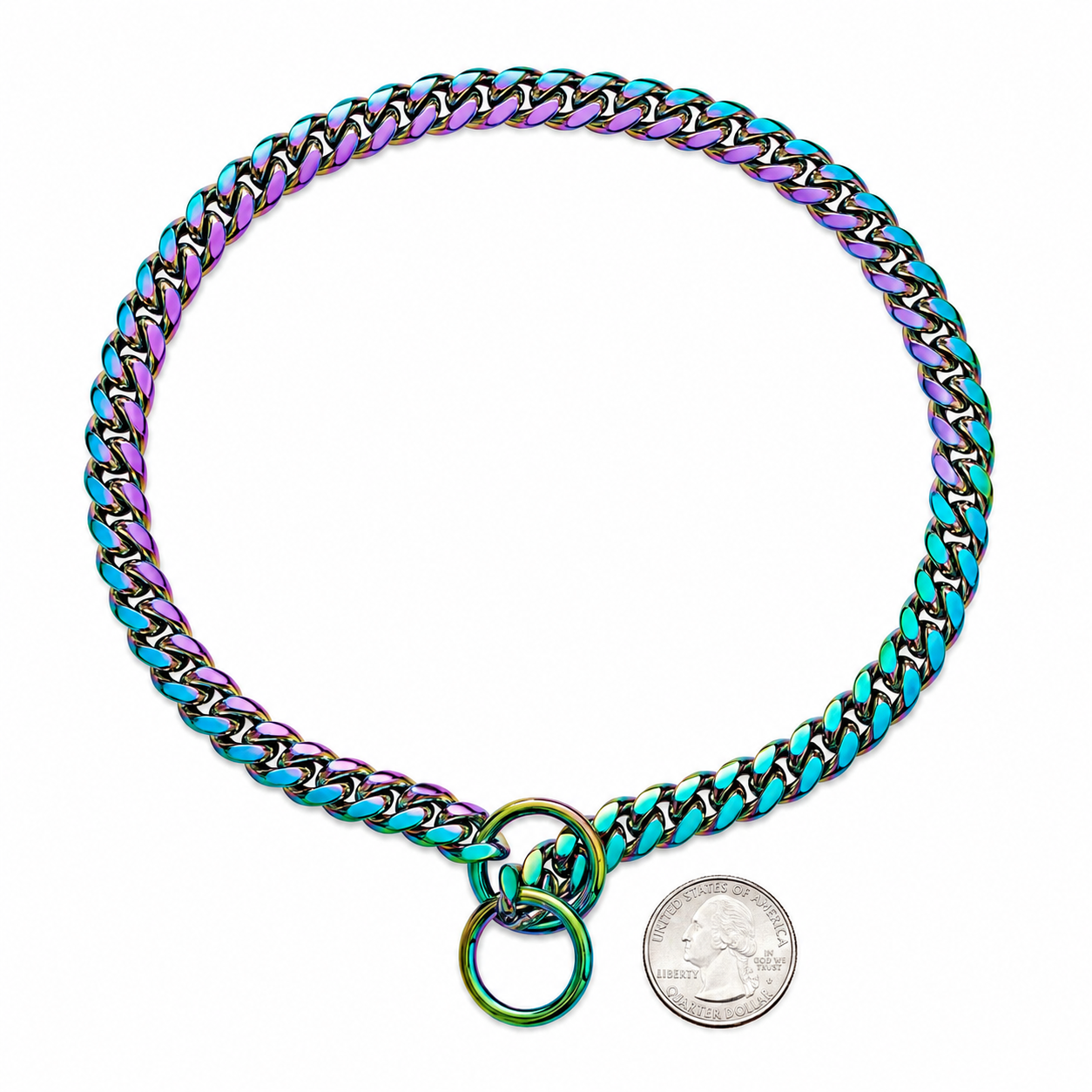 Heavy Duty Stainless Steel Dog Chain With Collar For Dogs | SLIMG:7613576694222300620