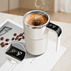 Portable Electric Stirring Stainless Steel Coffee Mug | SLIMG:7613690698492027085