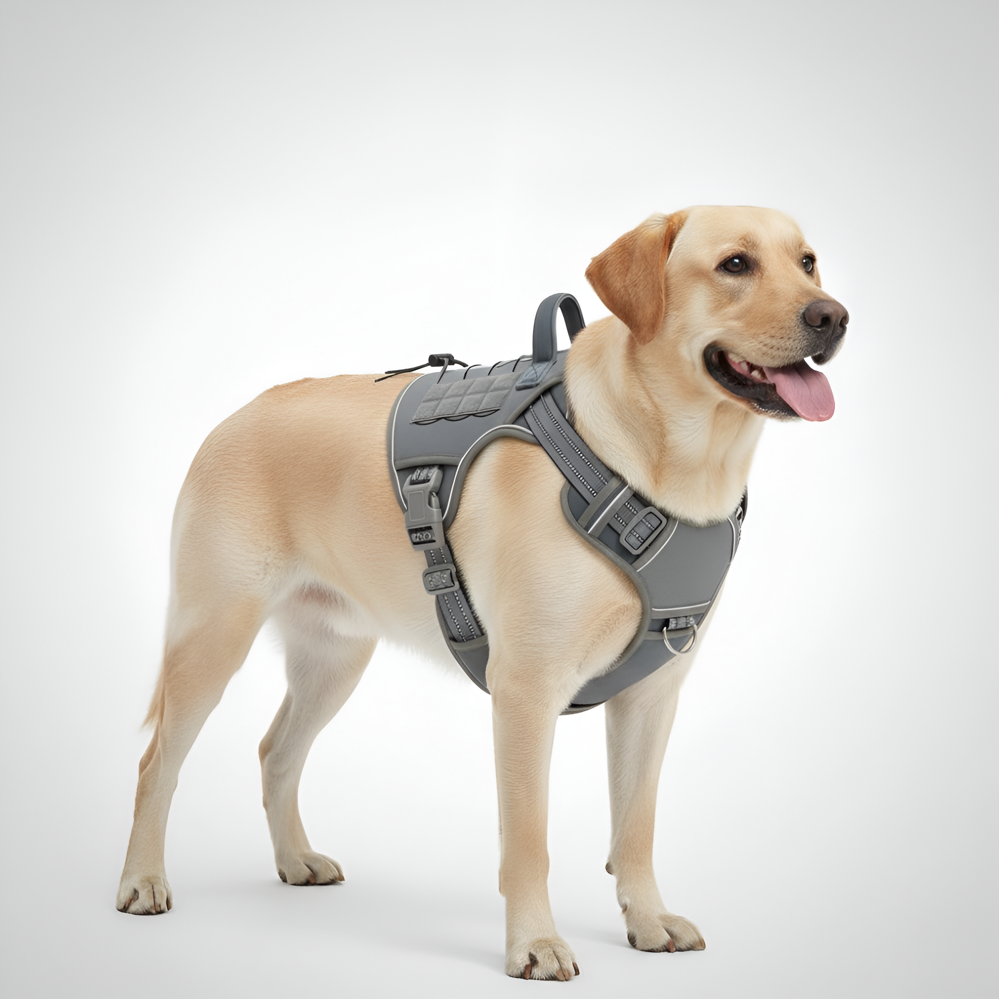 Adjustable Tactical Dog Harness Vest — view 4