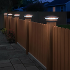 Dual Mode Waterproof Solar Post Cap Lights For Outdoor Fence | SLIMG:7458168873776325097