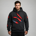 Spider Web Design Graphic Hoodie