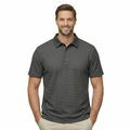 Ice Silk Textured Polo T Shirt