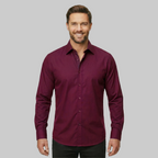 Classic Stretch Long Sleeve Button Down Shirt — view 15