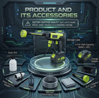 HydroJet Portable Power Washer™ – Cordless High-Pressure Washer for Anywhere Cleaning — view 2