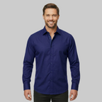 Classic Stretch Long Sleeve Button Down Shirt — view 25
